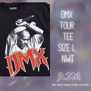 DMX X Tee Size L New with Tags